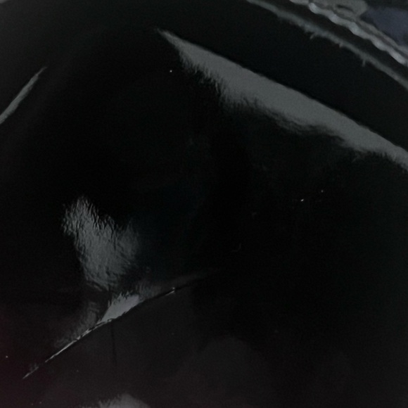 Larroudé Larroude Blair Block Pump In Black Patent Size 7 - Picture 10 of 10